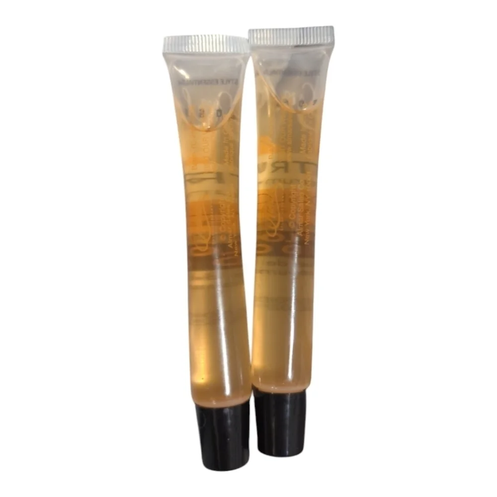 Girl Boss Lip Gloss 2pc Set Lightly Tinted Moisturizing and Hydrating Citrus